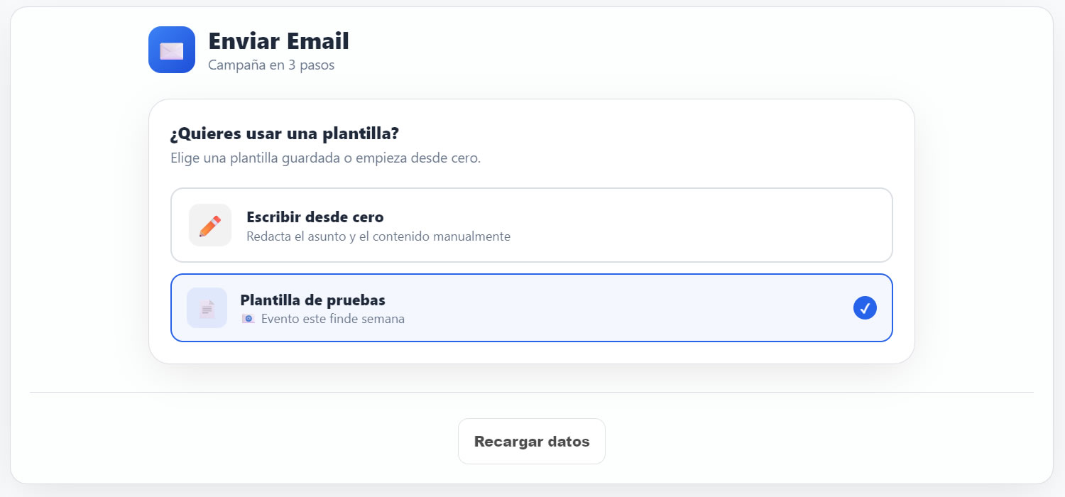 Paso 1: Redactar el email