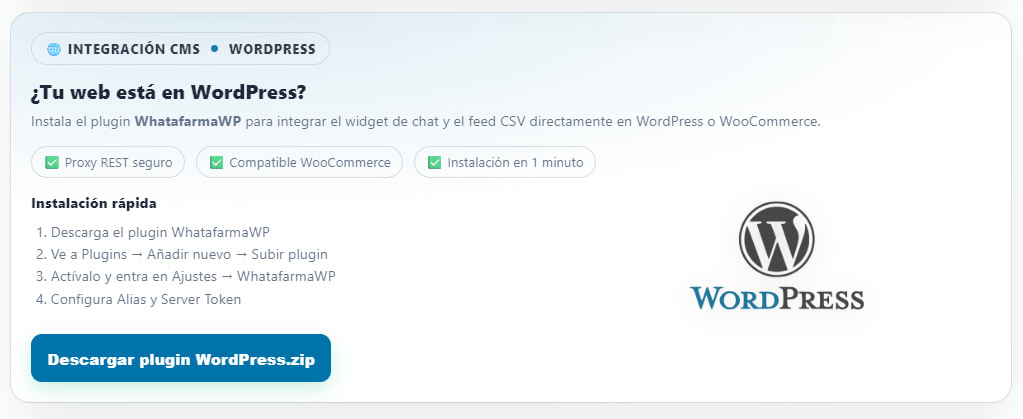 Integración con Magento